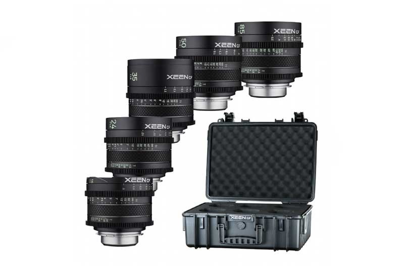 Samyang XEEN CF Cinema Prime lens Kit PL+Case Voosestore