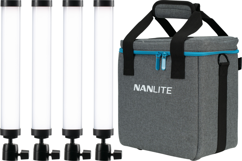 Nanlite Pavotube II 6C- 4 light kit with Bag – för filmskapare