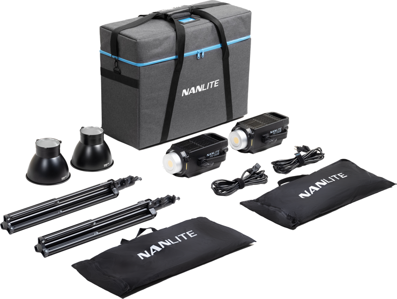 Nanlite FS-150B Bi-Colour 2 light kit with stand - 5