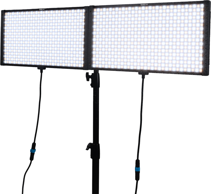 Nanlite Dual-Panel Coupler Kit with Softbox for Pavoslim 120B/120C – för filmskapare