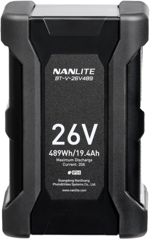 Nanlite battery V-mount 26V 489WH