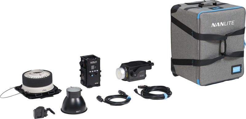 Nanlite Forza 300B II Bicolor & Nanlite FL-20G Kit in trolly case - 2