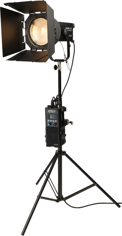 Nanlite Forza 500B II Bicolor & Nanlite FL-20G Kit in trolly case - 4
