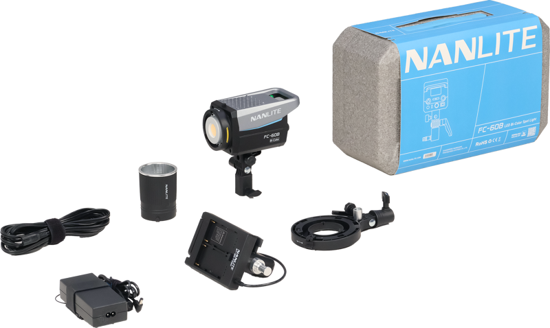 Nanlite FC-60B LED Bi-color Spot Light - 9