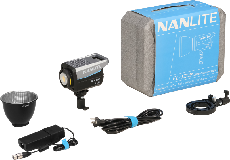 Nanlite FC-120B LED Bi-color Spot Light – för filmskapare - 14