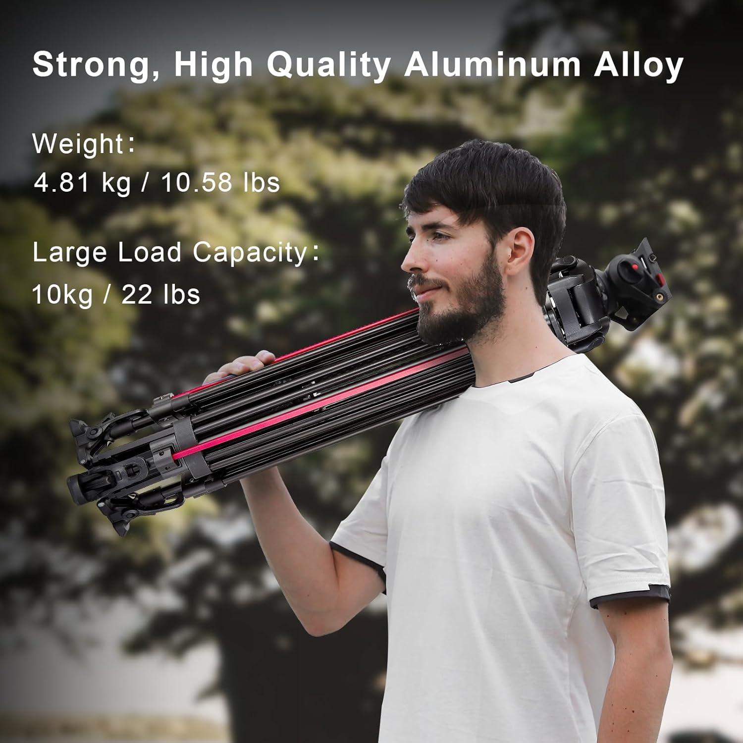 Miliboo MTT605B Carbon Fiber Video Tripod Kit with Ground Spreader - 13