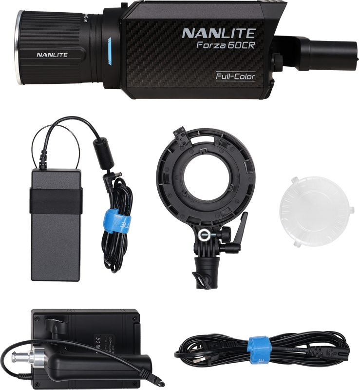 Nanlite Forza 60CR RGBLAC led spotlight with CRMX- Wireless DMX – för filmskapare - 13
