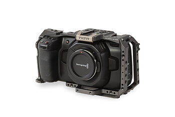 Tilta Full Camera Cage For   Blackmagic pocket cinema  4K Grey
