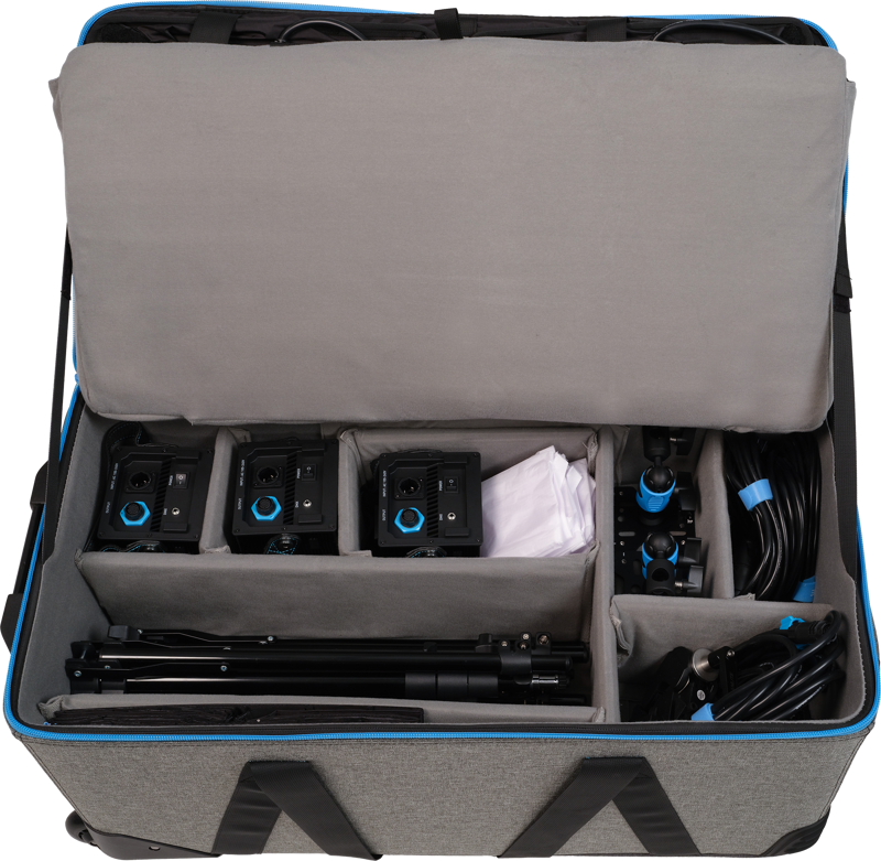 Nanlite Trolley Case for PavoSlim 60B/60C 3-Light Kit – för filmskapare