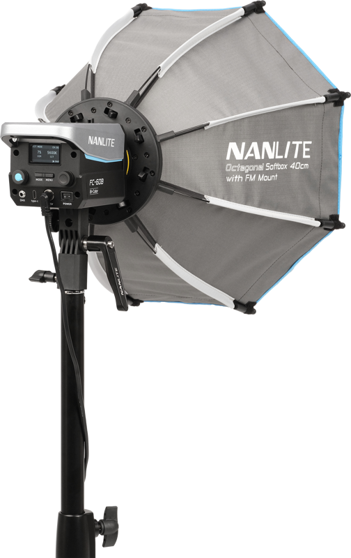 Nanlite Octagonal Softbox 40cm with FM Mount - 4
