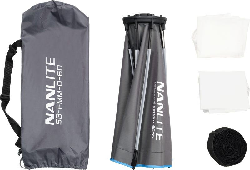 Nanlite Octagonal Softbox 60cm with FM Mount - 2