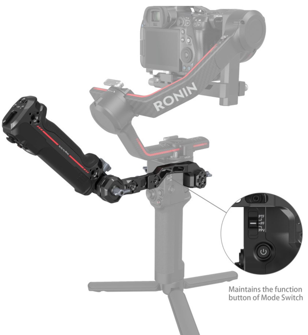 SMALLRIG WIRELESS CONTROL SLING HANDGRIP FOR DJI RS SERIES 3919 - 8