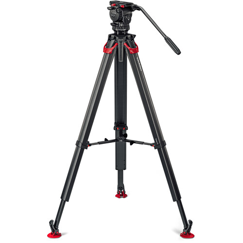 Sachtler aktiv6 flowtech75 MS Tripod  - 2