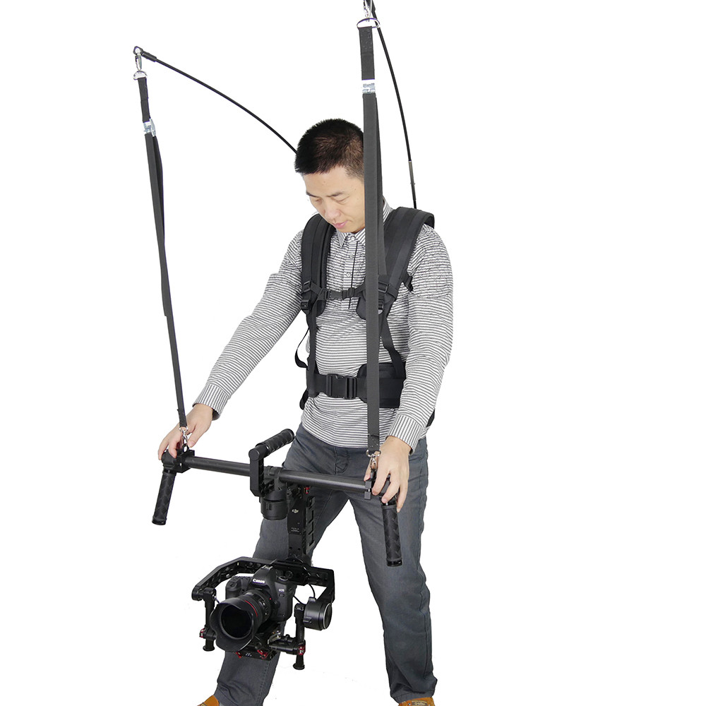 Gimbal Kamera Vest Support 2-Rod System 4-11kg - 5