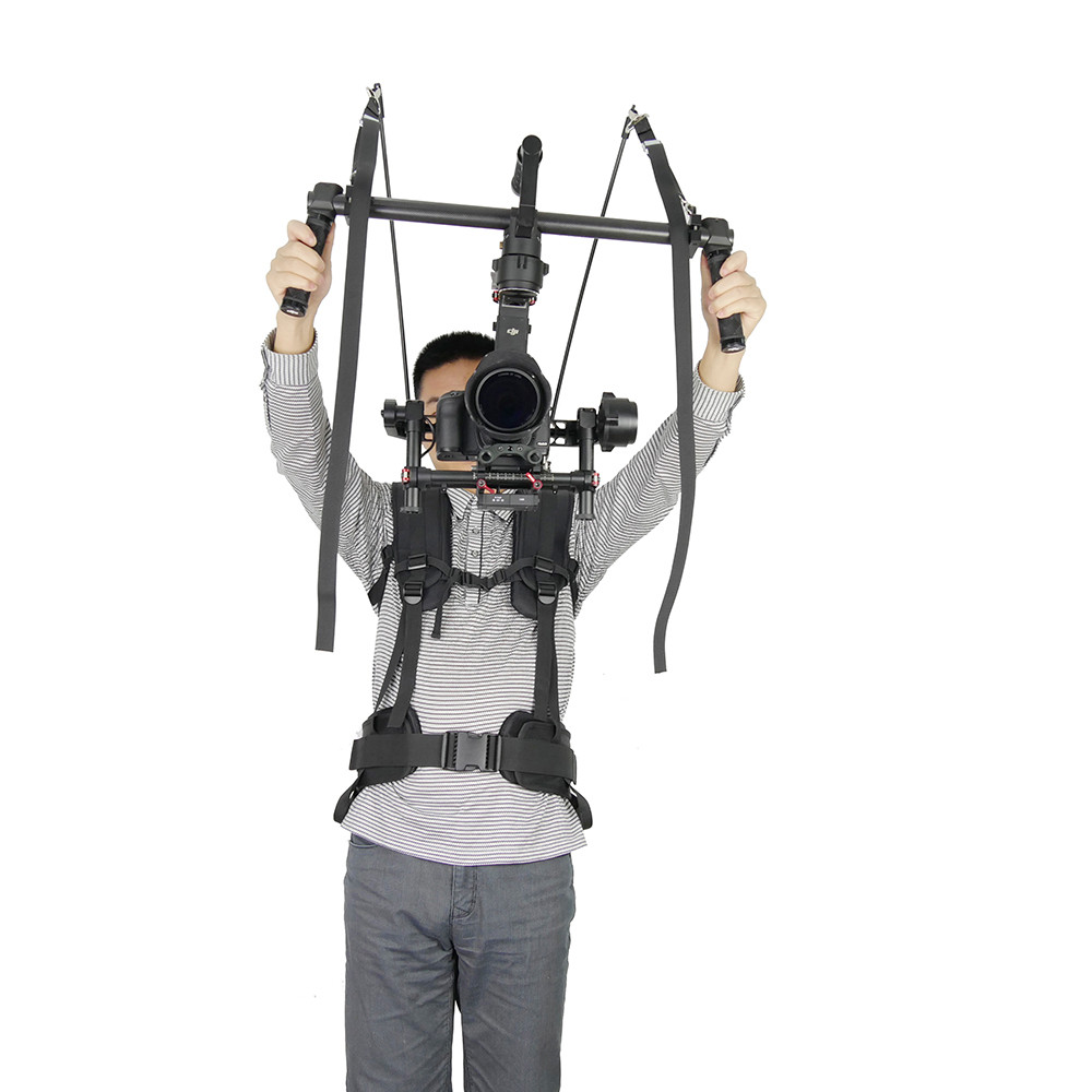 Gimbal Kamera Vest Support 2-Rod System 4-11kg - 4