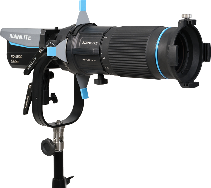 Nanlite Projector Mount for FM mount w/18-36° Zoom - 2