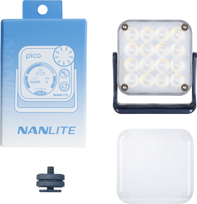 Nanlite Pico LED Mini Pocket Light Black - 2