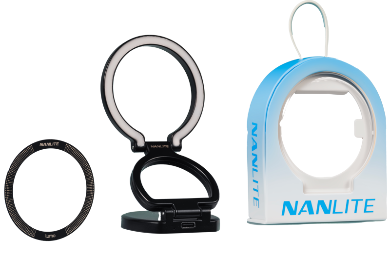 Nanlite Lumo LED Phone Ring Light Polar Black - 8