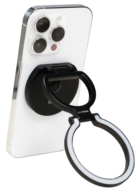 Nanlite Lumo LED Phone Ring Light Polar Black - 9