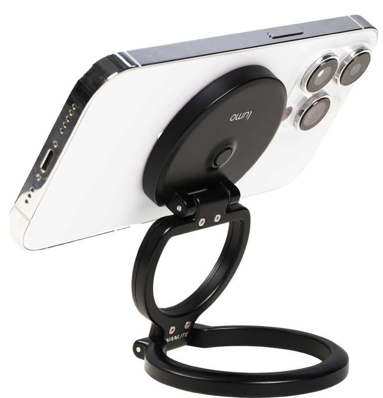 Nanlite Lumo LED Phone Ring Light Polar Black - 3