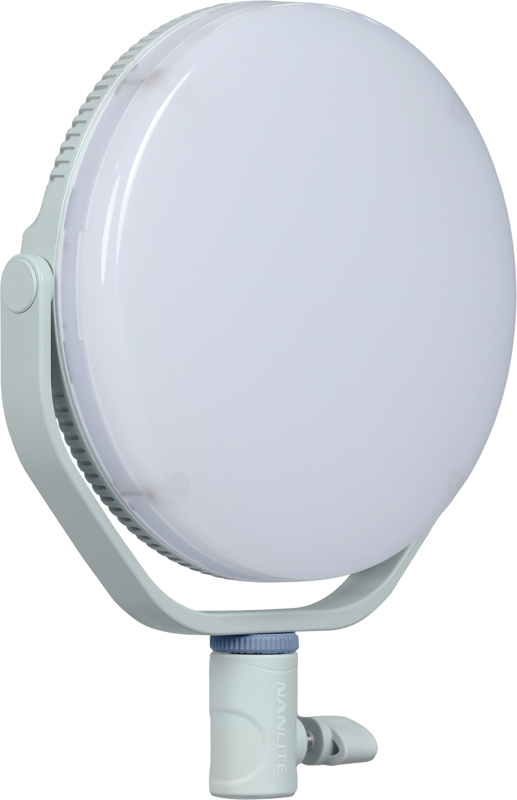 Nanlite Miro 30c LED Full-color Round Panel Light  (Mint Blue) - 4
