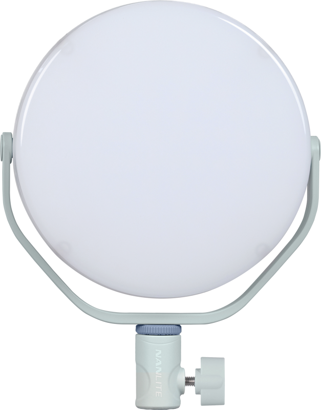 Nanlite Miro 30c LED Full-color Round Panel Light  (Mint Blue) - 8
