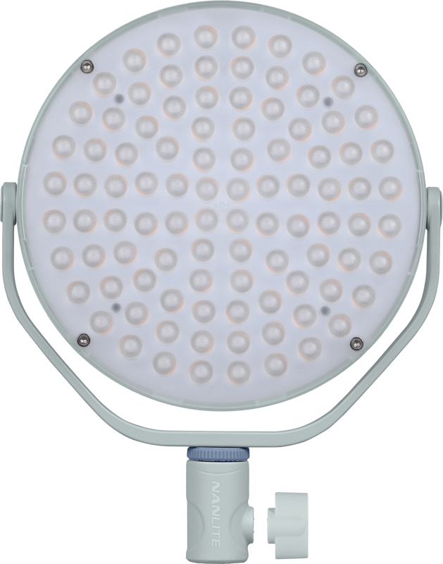 Nanlite Miro 30c LED Full-color Round Panel Light  (Mint Blue) - 5