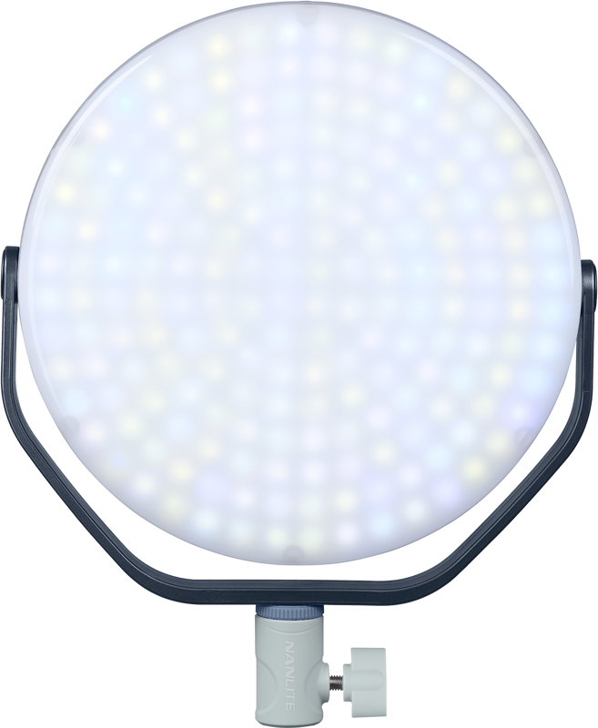 Nanlite Miro 60c LED Full-color Round Panel Light  (Midnight Blue) - 2