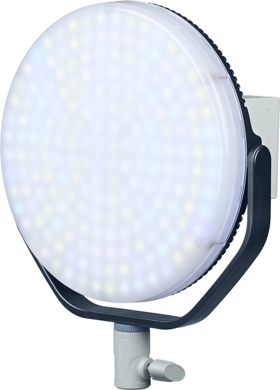 Nanlite Miro 60c LED Full-color Round Panel Light  (Midnight Blue) - 12