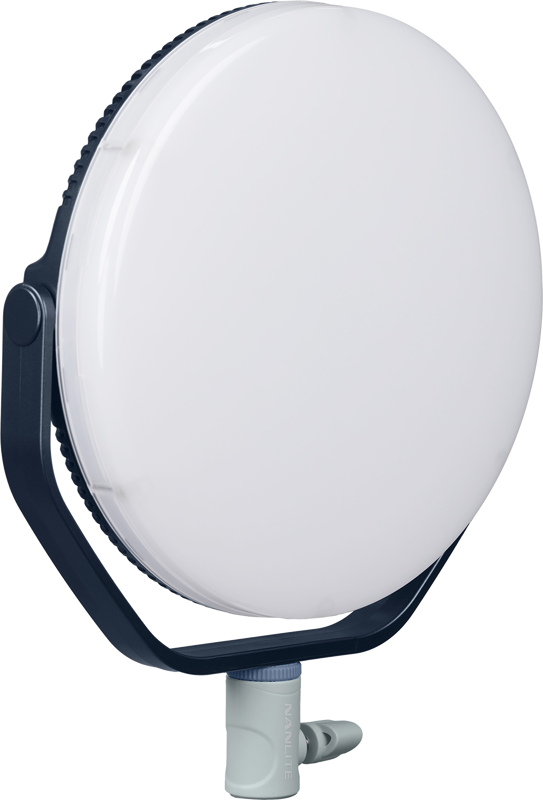 Nanlite Miro 60c LED Full-color Round Panel Light  (Midnight Blue) - 9