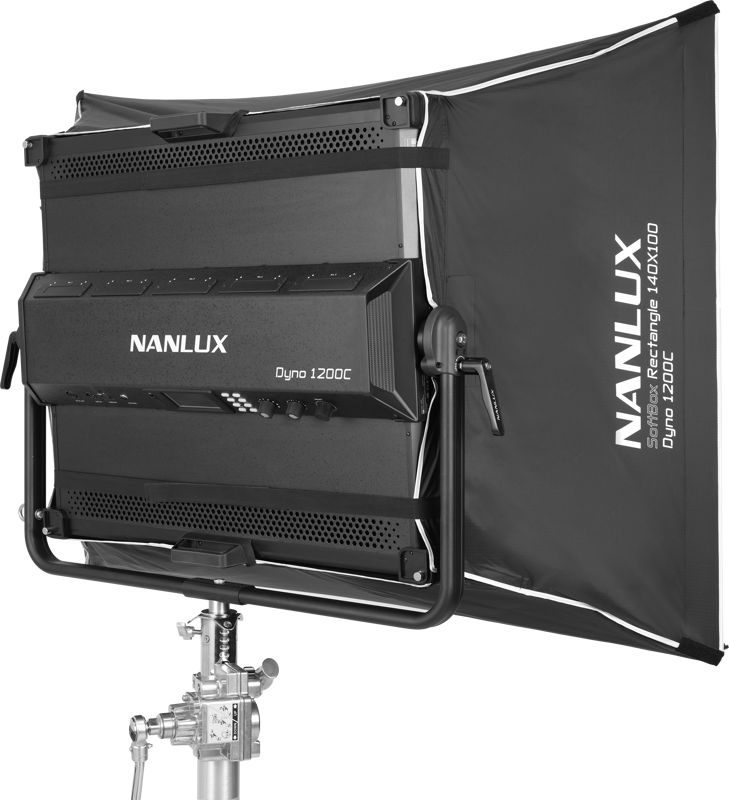 Nanlux Softbox Rectangle 140x100 for Dyno 1200C w/quick release - 5