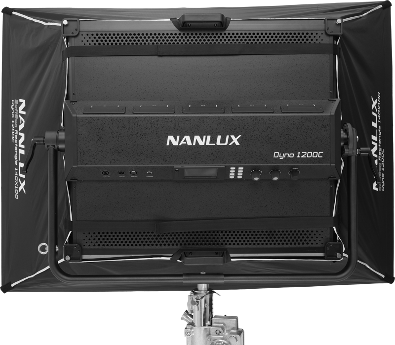 Nanlux Softbox Rectangle 140x100 for Dyno 1200C w/quick release - 7