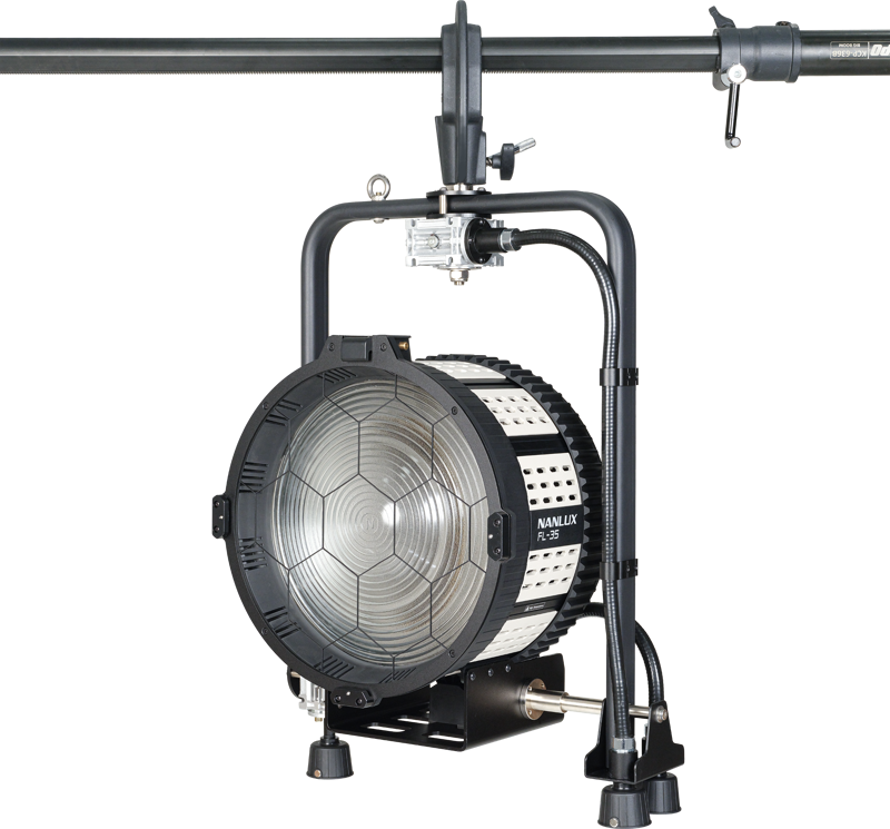 Nanlux FL-35 Fresnel Lens with Pole-Operated Yoke - 4