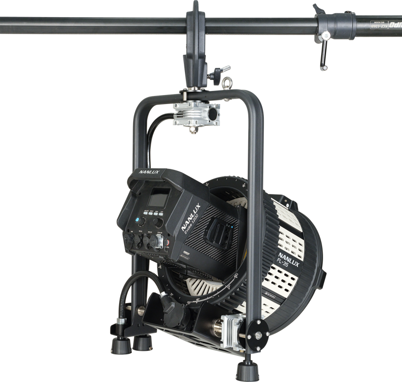 Nanlux FL-35 Fresnel Lens with Pole-Operated Yoke - 2