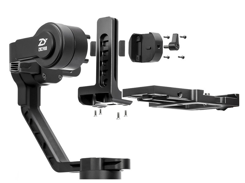 Zhiyun Crane-2 Gravity Adjustment Plate for Canon EOS-1DX - 4