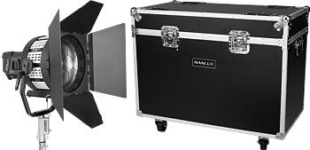 Nanlux Evoke 1200B Spot Light with FL-35YK Fresnel Lens and Flight Case