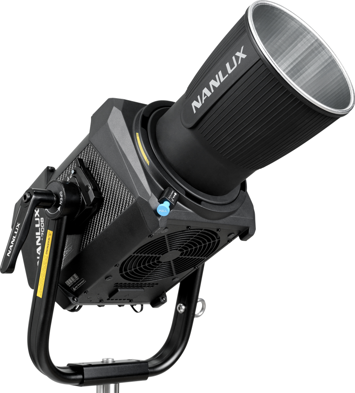 Nanlux Evoke 1200B Spot Light with FL-35YK Fresnel Lens and Flight Case - 14