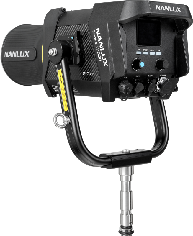 Nanlux Evoke 1200B Spot Light with FL-35YK Fresnel Lens and Flight Case - 32