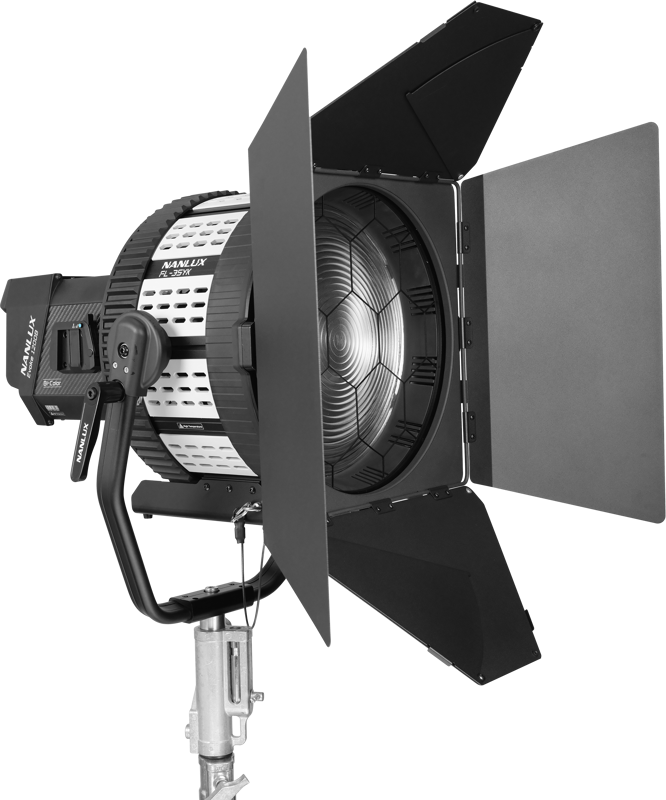 Nanlux Evoke 1200B Spot Light with FL-35YK Fresnel Lens and Flight Case - 23