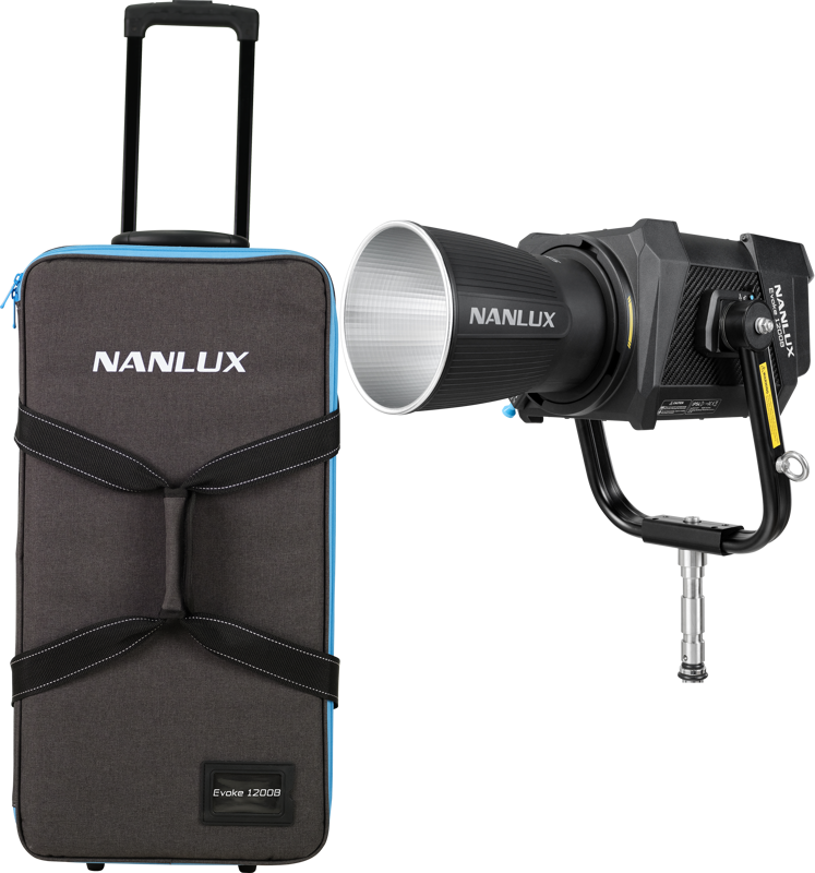 Nanlux Evoke 1200B Spot Light with Trolly Case