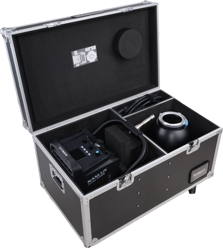 Nanlux Flight case for Evoke 2400B & reflector 45° - 2