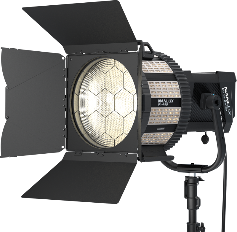 Nanlux FL-35E Motorized Fresnel Lens 15°-46° for Evoke 2400B - 2