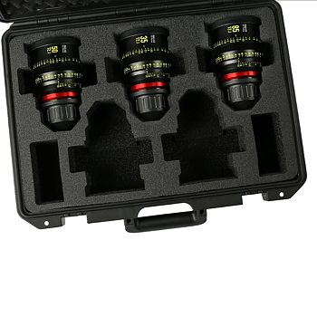 Meike Hard Case Väska för 5pc  Fullframe Lenses