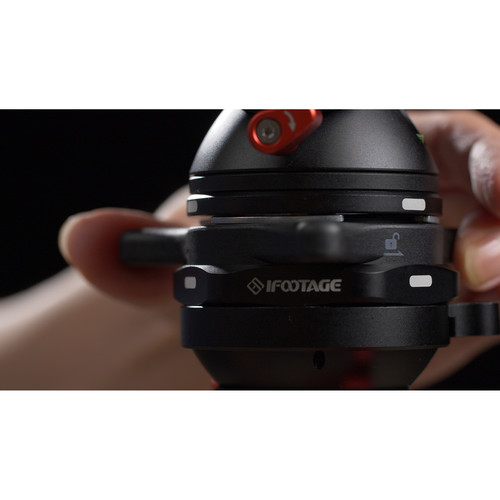 iFootage Seastars Q1 Quick Release Plate Top & Base Plate Set - 8
