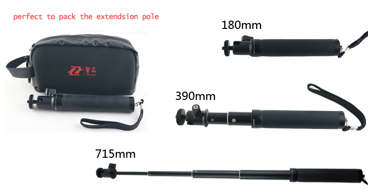 Rider-M 3-axis Gimbal Stabilizer Gopro 5 Zhiyun-Tech - 7