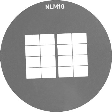 Nanlux NL&nbsp;Mount&nbsp;Projection&nbsp;Attachment&nbsp;GOBO&nbsp;Set&nbsp;1 - 13