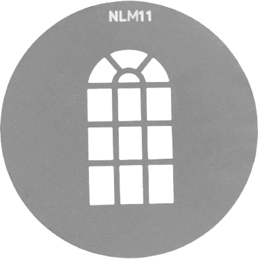 Nanlux NL&nbsp;Mount&nbsp;Projection&nbsp;Attachment&nbsp;GOBO&nbsp;Set&nbsp;1 - 2
