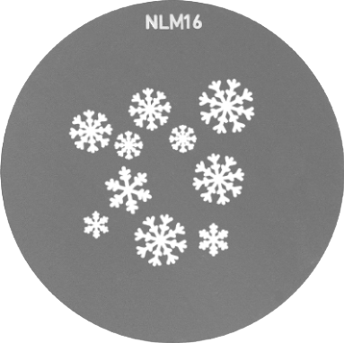 Nanlux NL&nbsp;Mount&nbsp;Projection&nbsp;Attachment&nbsp;GOBO&nbsp;Set&nbsp;2 - 9