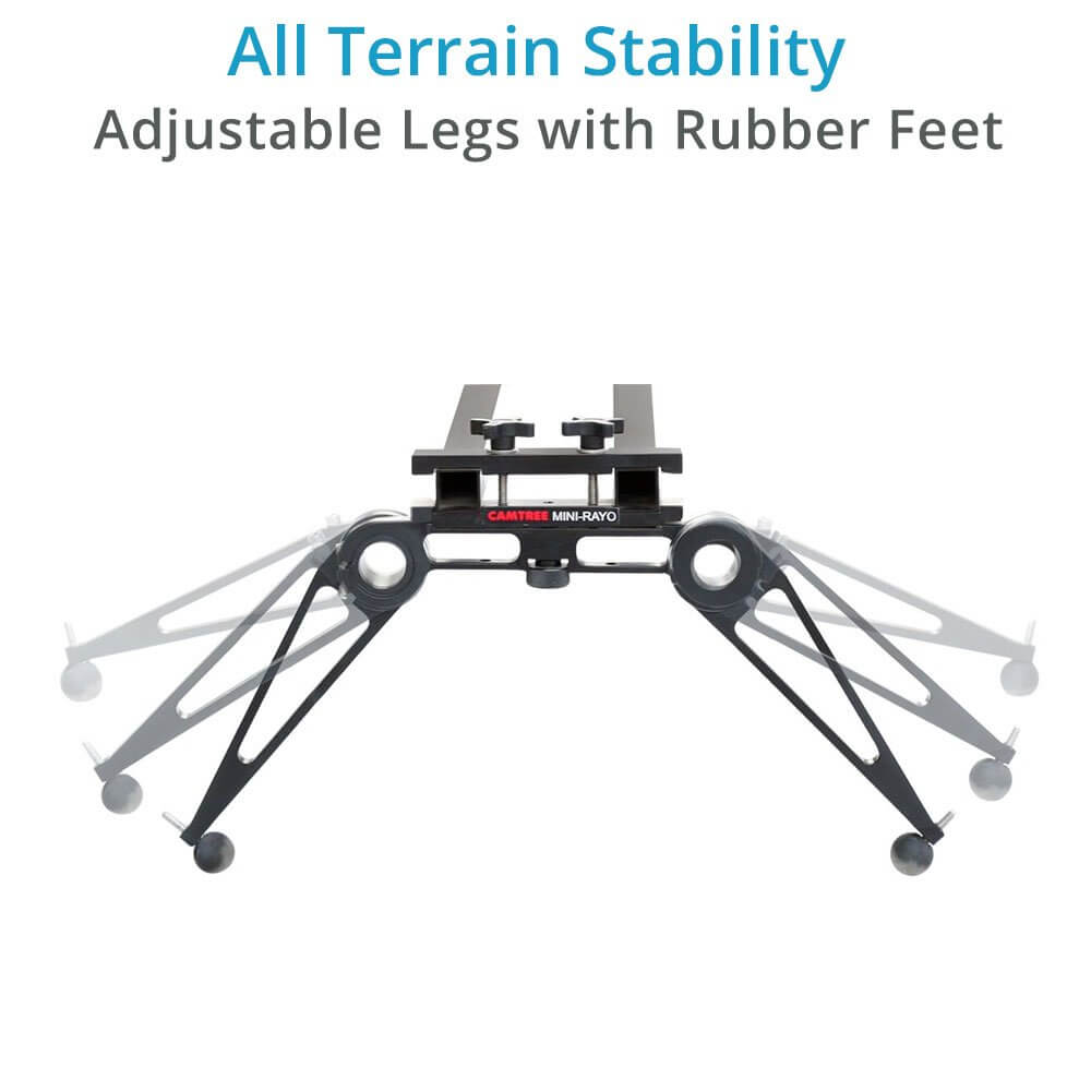 Camtree RAYO Mini 8ft track dolly motorised slider - 5