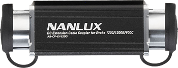 Nanlux DC Extension Cable Coupler for Evoke 1200/1200B/900C